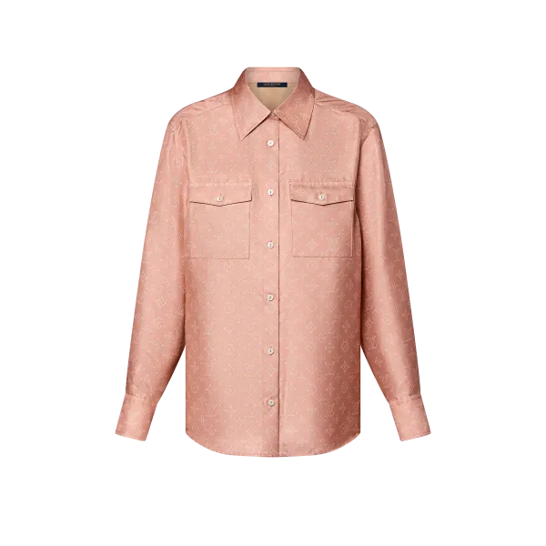 Mahina Monogram Flap Pocket Shirt