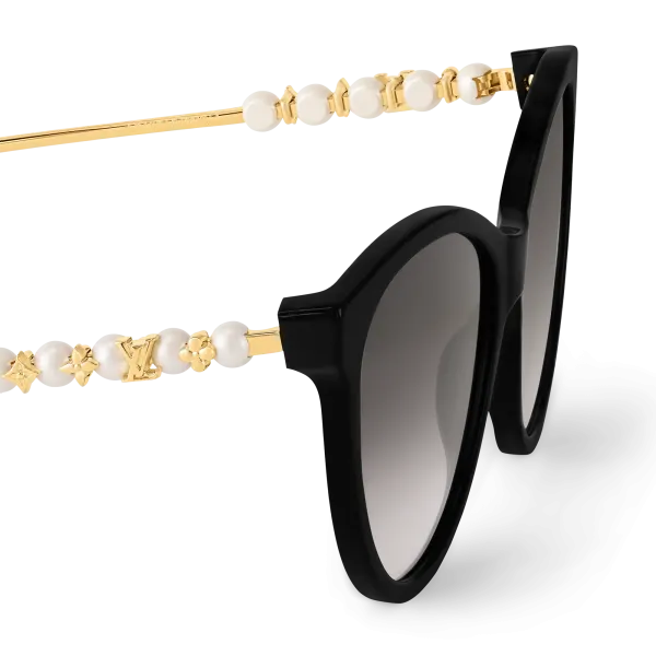 Minigram Pearl Cat Eye Sunglasses