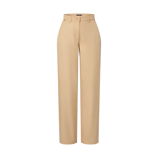 Monogram Gabardine Pants