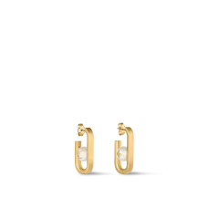My LV Chain Pearls Earrings