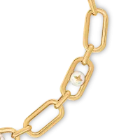 My LV Chain Pearls Necklace