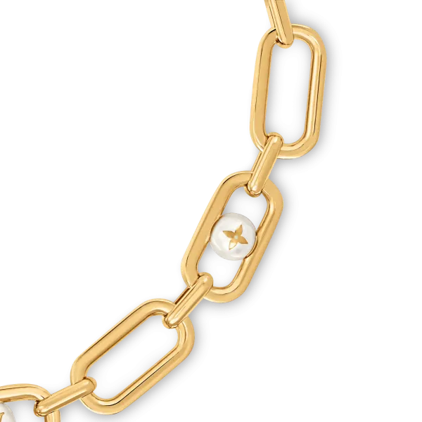My LV Chain Pearls Necklace