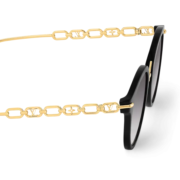 My LV Chain Two Round Sunglasses
