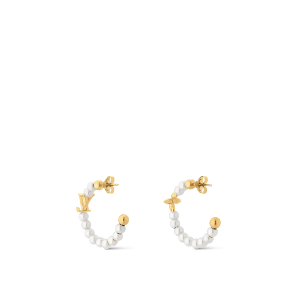 My LV Pearl Earrings