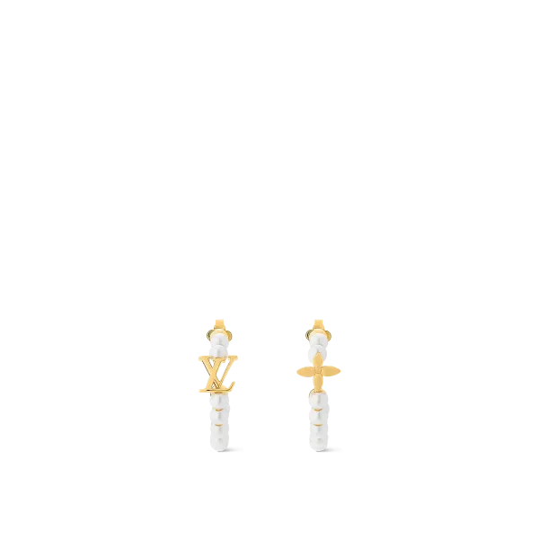 My LV Pearl Earrings
