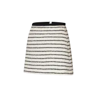 Striped Tweed Mini Skirt