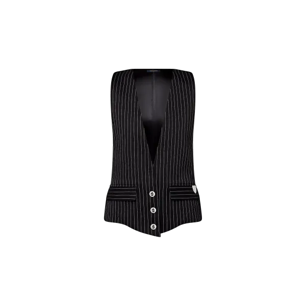 Tailored Pinstripe Waistcoat