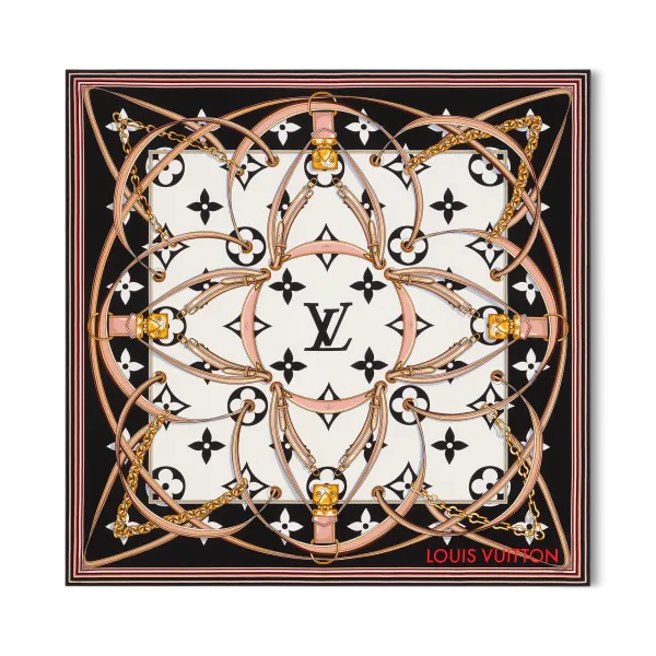 Ultimate Monogram Square 90