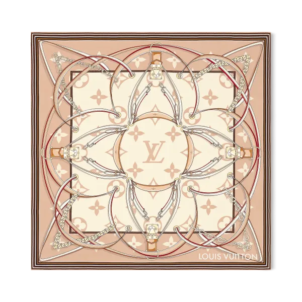 Ultimate Monogram Square 90