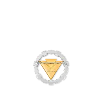 V for Vuitton Brooch