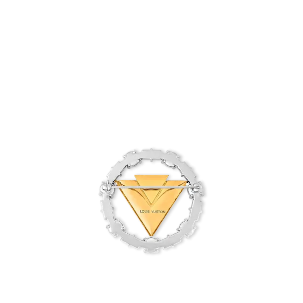 V for Vuitton Brooch