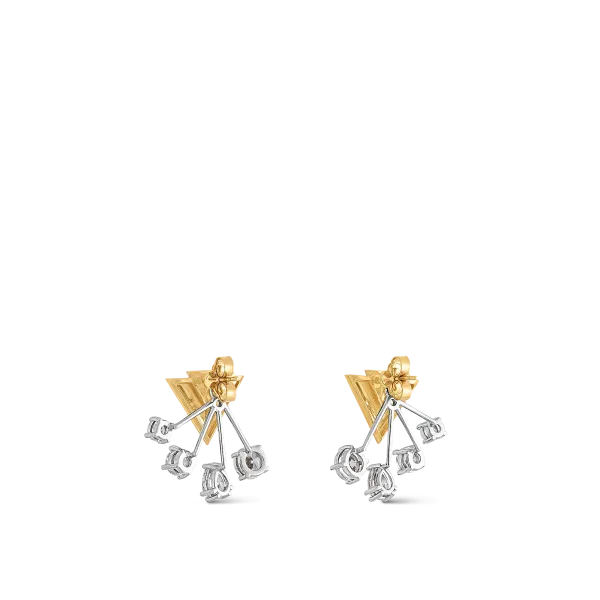 V for Vuitton Earrings