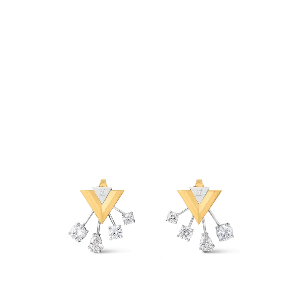 V for Vuitton Earrings