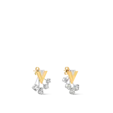 V for Vuitton Earrings