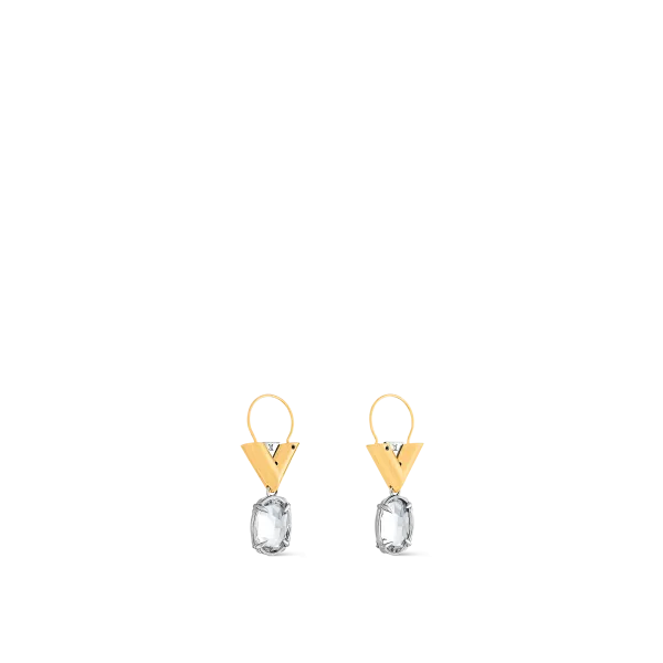 V for Vuitton Earrings