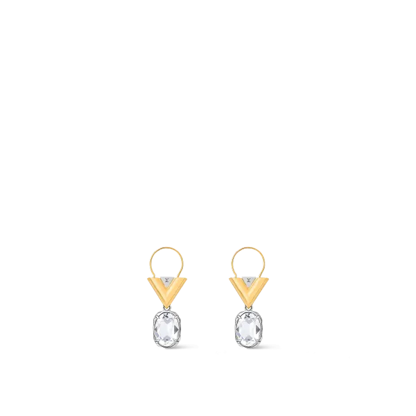 V for Vuitton Earrings