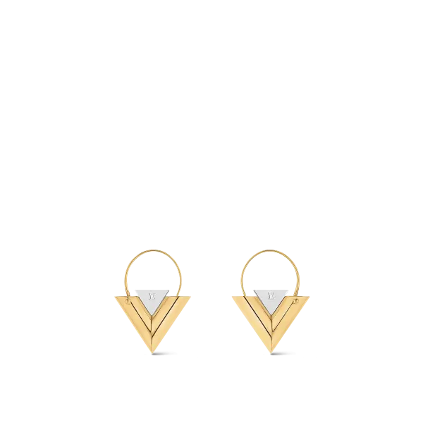 V for Vuitton Earrings