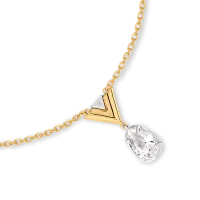 V for Vuitton Necklace