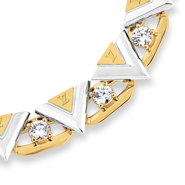 V for Vuitton Necklace