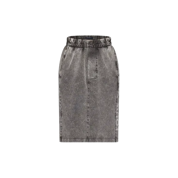 Vintage-Effect Louis Vuitton Skirt
