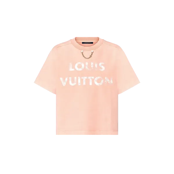Vintage-Effect Louis Vuitton T-Shirt