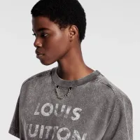 Vintage-Effect Louis Vuitton T-Shirt