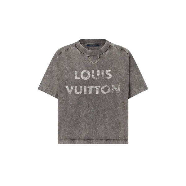 Vintage-Effect Louis Vuitton T-Shirt