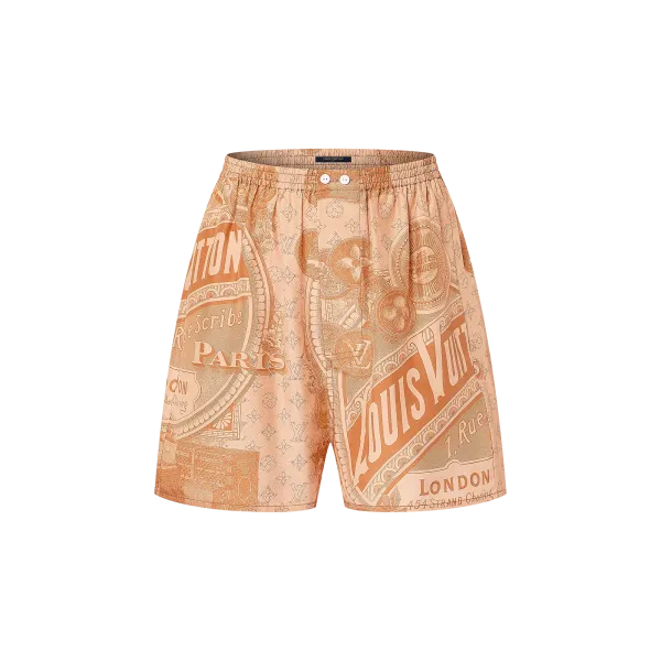 Vintage Print Boxer Shorts