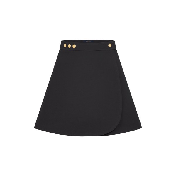A-Line Mini Wrap Skirt