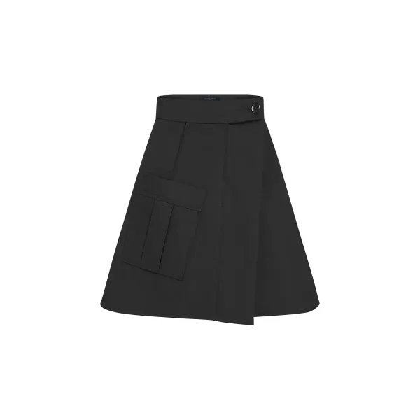 A-Line Wrap Skirt