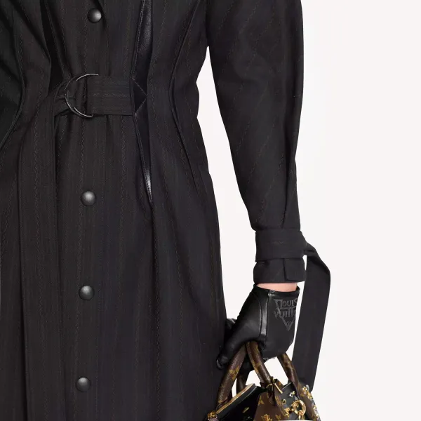 Belted Button-Up Dress