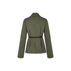 Belted Peacoat
