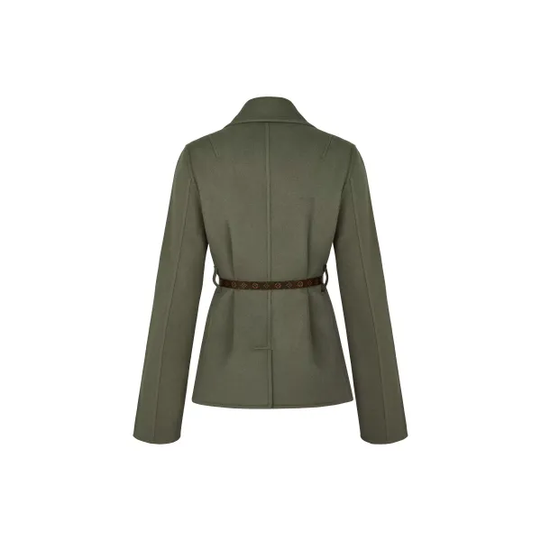 Belted Peacoat
