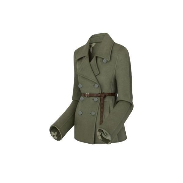 Belted Peacoat