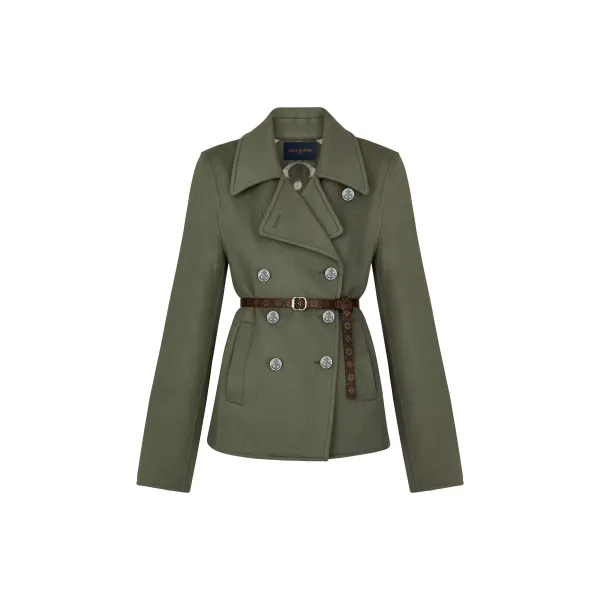 Belted Peacoat