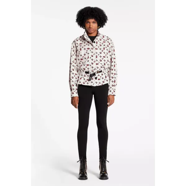 Belted Short Hooded Parka