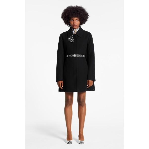 Belted Trapeze Coat