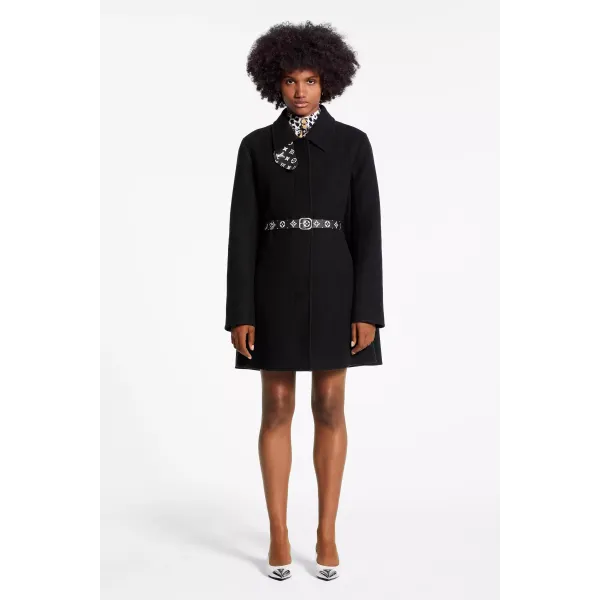 Belted Trapeze Coat