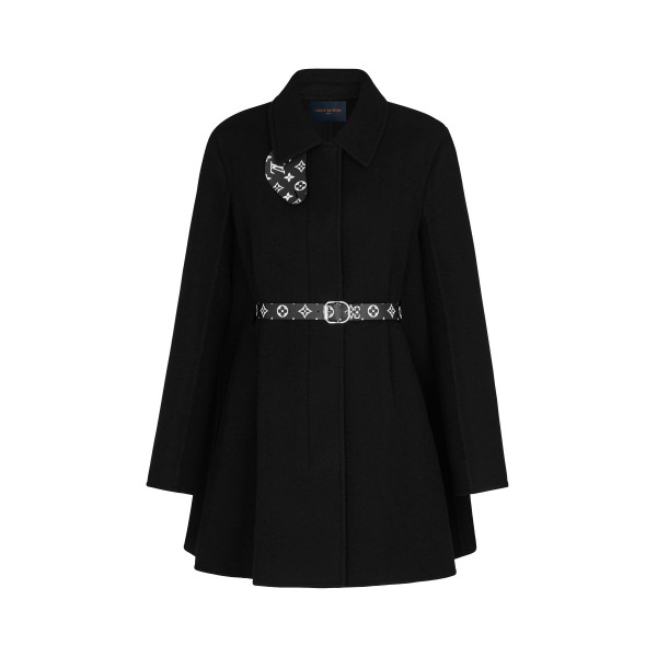 Belted Trapeze Coat