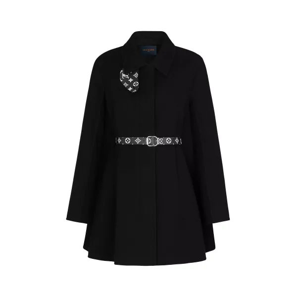 Belted Trapeze Coat