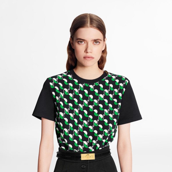 Bi-Material T-Shirt