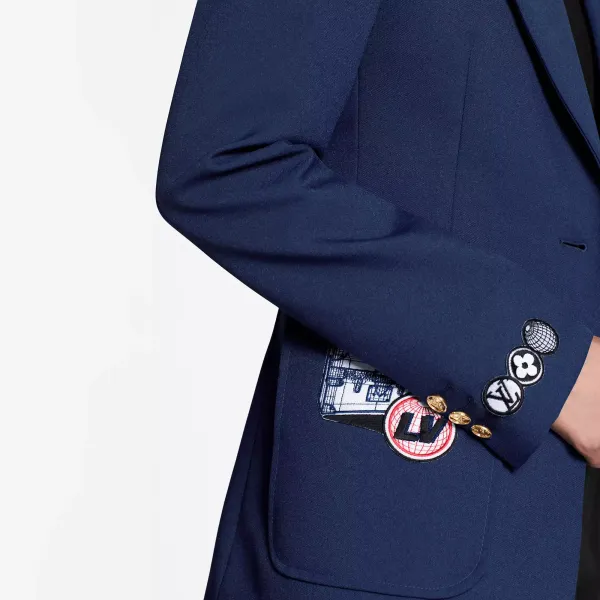 Blazer With Patches