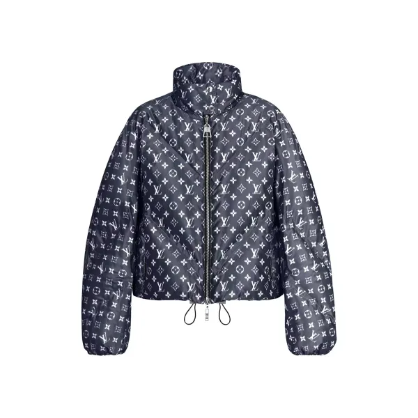 Blurry Monogram Down Jacket