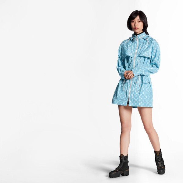 Blurry Monogram Parka