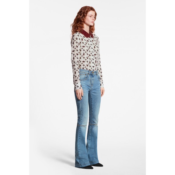 Bootcut Denim Pants