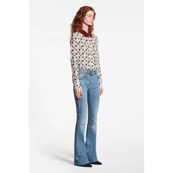Bootcut Denim Pants
