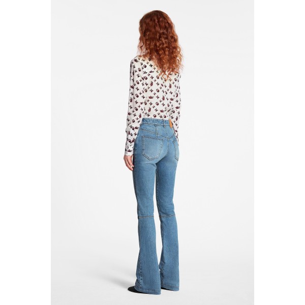 Bootcut Denim Pants