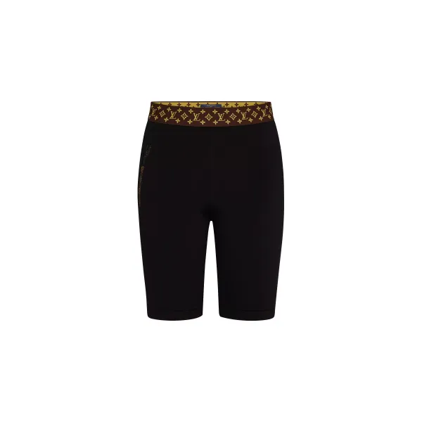 Cycling Shorts With Monogram Belt
