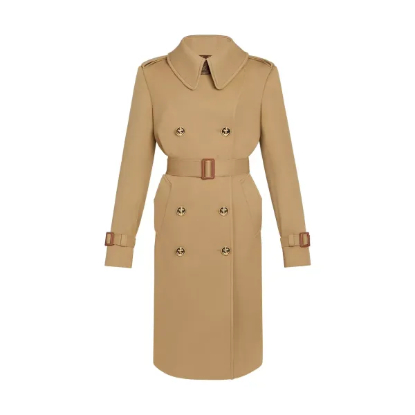 Double-Breasted Trench