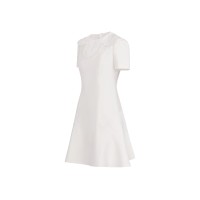 Dress With Embroidered Yoke